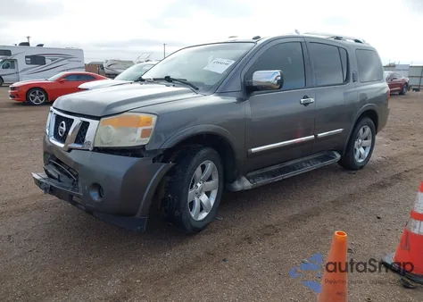 2011 Nissan Armada Sl z USA, uszkodzony, nr VIN 5N1BA0ND3BN611711